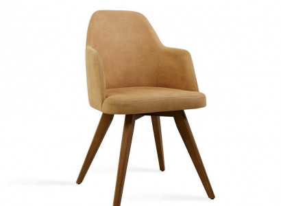 Designer furniture chair with armrests modern luxury dining room decor